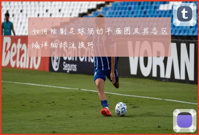 如何绘制足球场的平面图及其各区域详细标注技巧